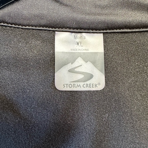 Storm Creek Men’s Black Quarter Zip Pull Over NWT Size XL - Picture 3 of 14